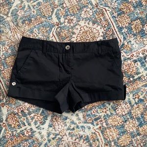 Express Black Shorts